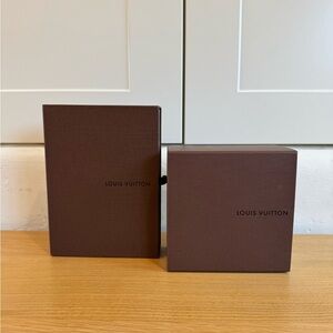 Louis Vuitton Brown Box Set